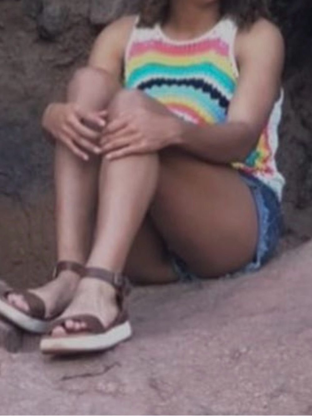 Altar'd State Multicolor Crochet Tank Top - Picture 3 of 3